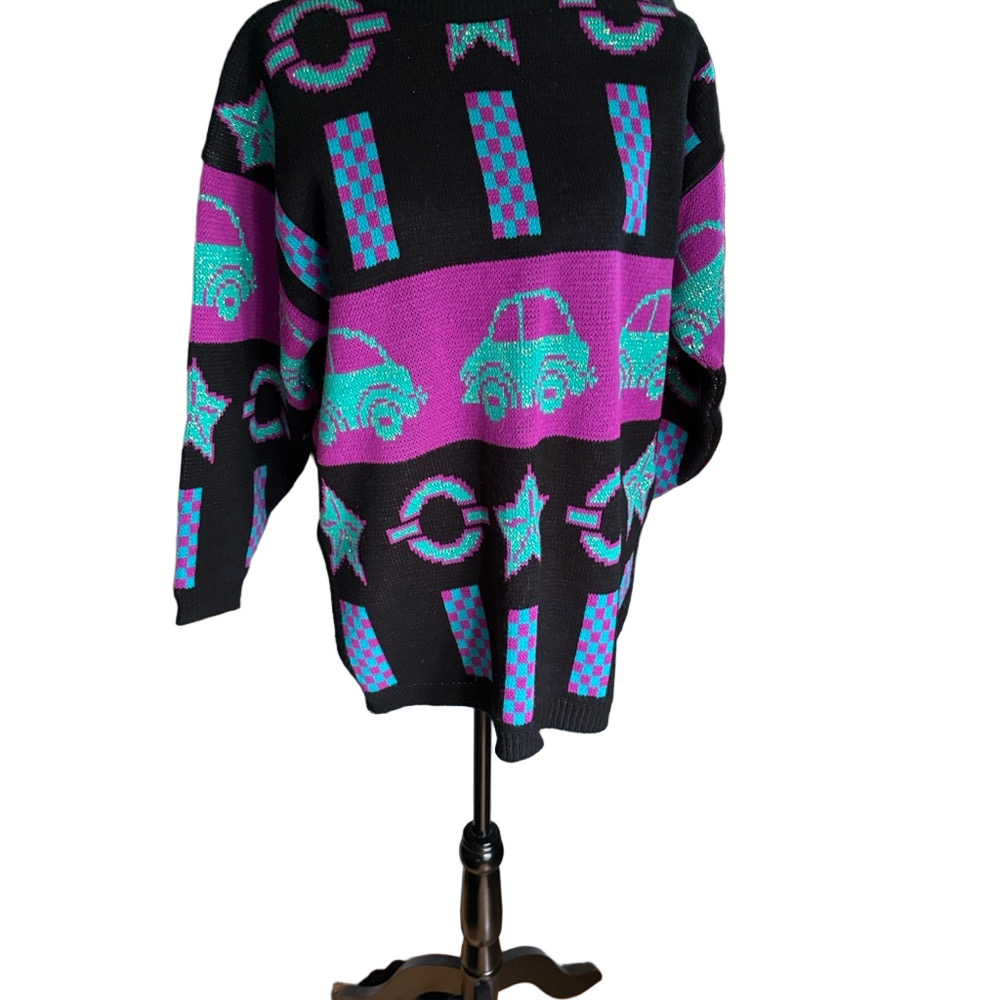 Vintage 80's  Graphic Women's Sweater